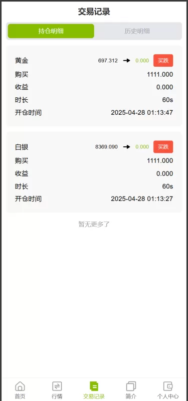 图片[5]-多语言交易平台：支持六国语言、贵金属、外汇、虚拟币与微交易系统-海外源码社区