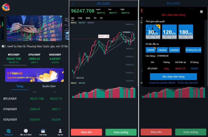 海外微盘系统/越南微交易/虚拟币秒合约交易源码/前端UniApp开发 - 海外源码-海外源码