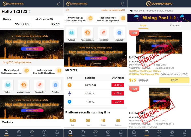 海外矿机系统/平台币矿机/三级分销/JAVA开源 - 海外源码-海外源码