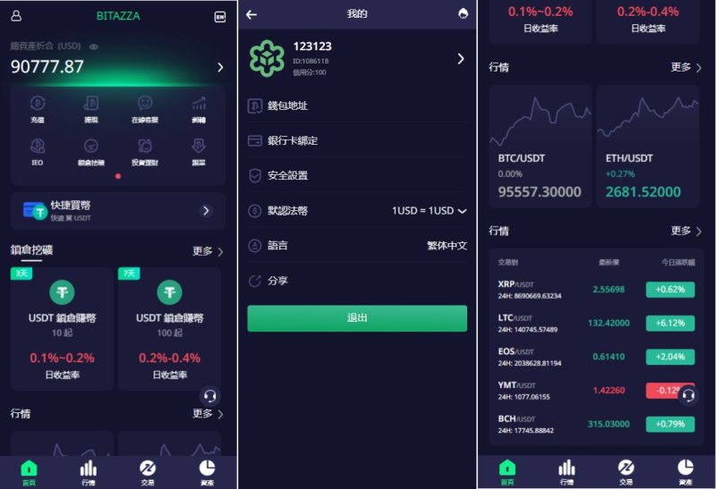 多语言交易所系统/期权/合约币币交易/IEO/质押系统 - 海外源码-海外源码