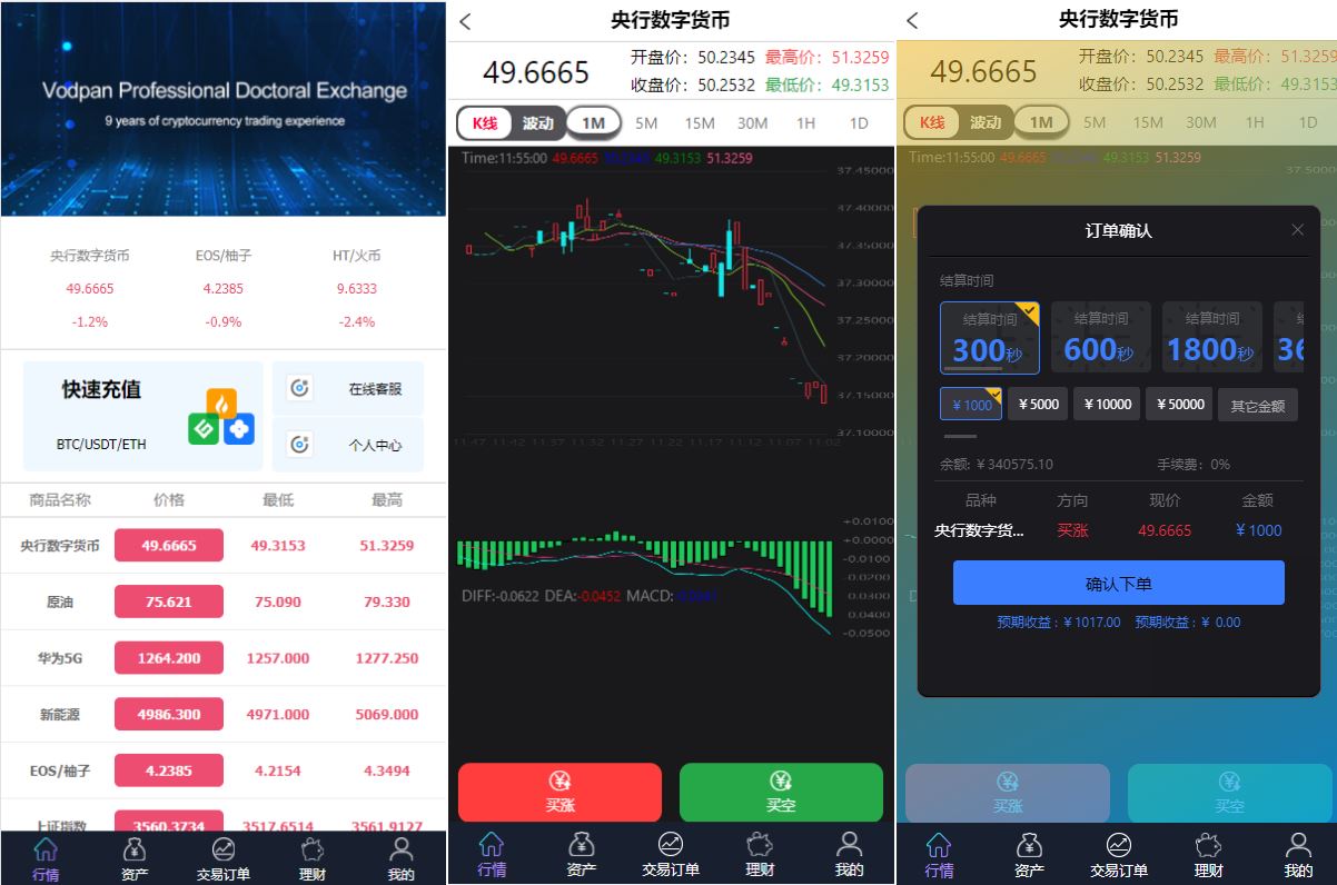 【海外理财多语言】出海版理财系统/外汇微盘系统/余额宝/六种语言-海外源码社区