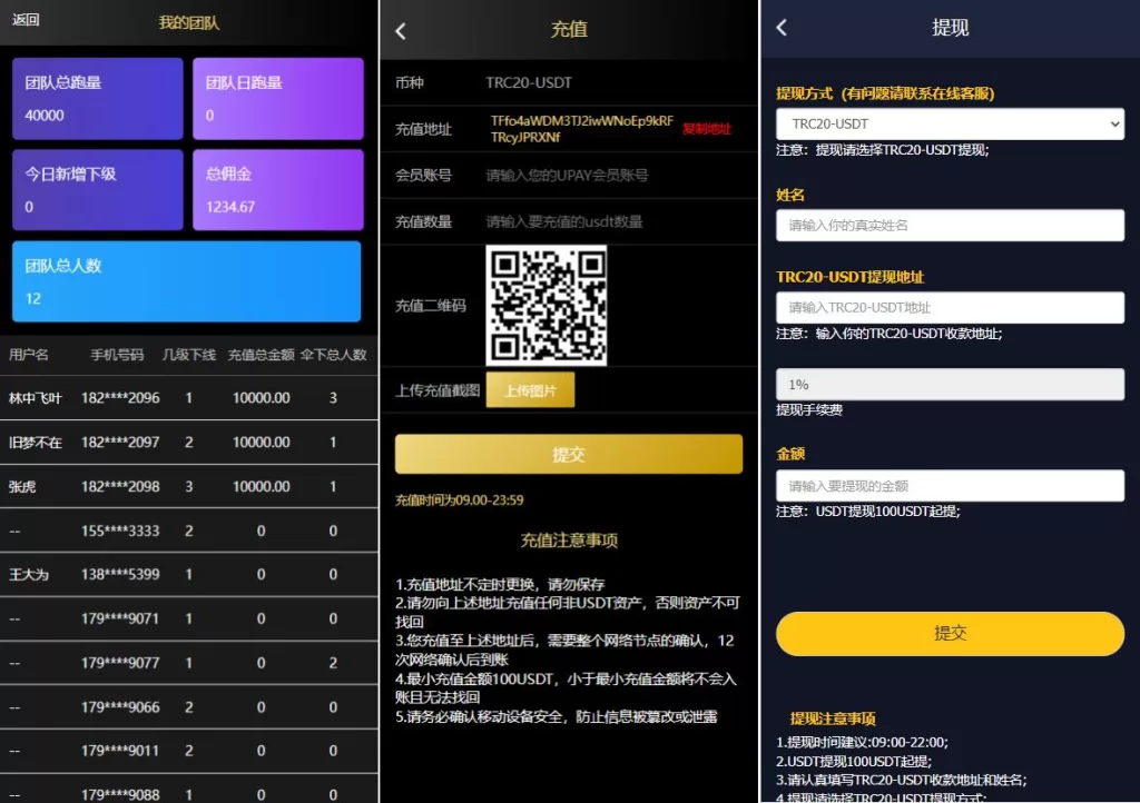 图片[2]-【跑分源码】二开版USDT抢单系统/自动匹配订单/USDT跑分系统-海外源码社区