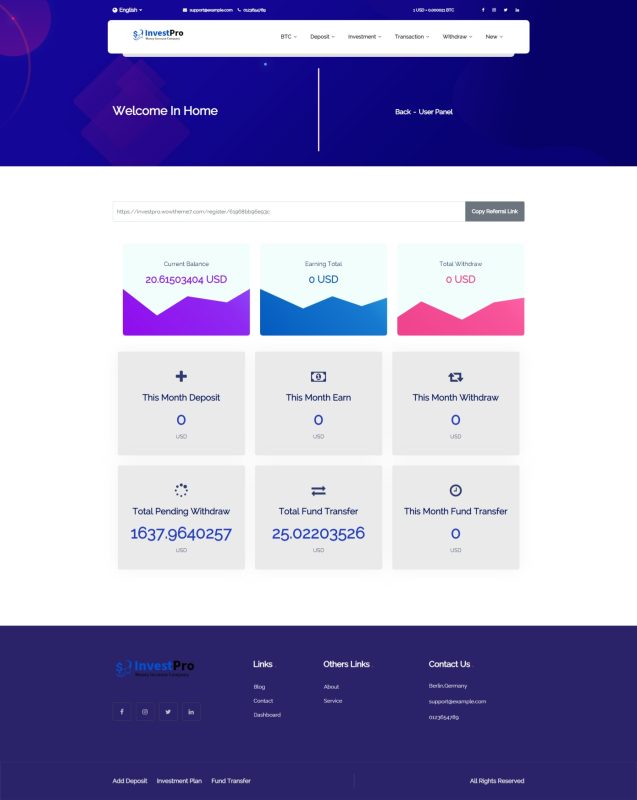【多语言海外版投资理财系统】投资分红系统+虚拟币投注系统 - 海外源码-海外源码