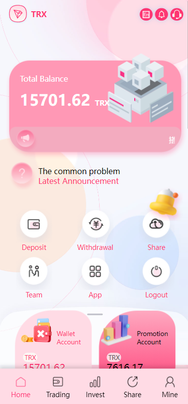 图片[3]-【多语言trx+usdt钱包理财】/区块链算力矿池/Difi流动性TRX理财分红-海外源码社区
