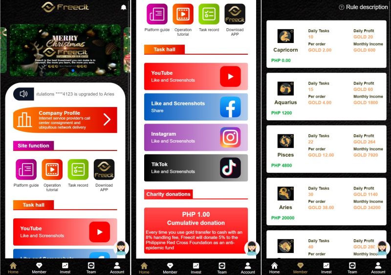 【二开海外版任务点赞系统】TIKTOK脸书任务平台/金币兑换系统/前端VUE源码 - 海外源码-海外源码