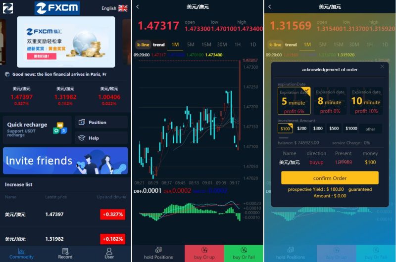 【双语言微盘系统】微交易源码+外汇交易+K线正常 - 海外源码-海外源码