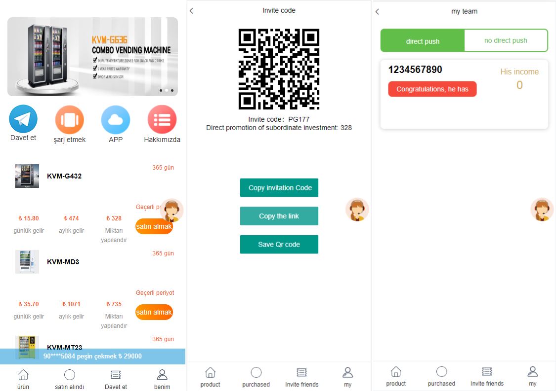 【海外版理财分红系统】共享投资源码+充值赠送+注册红包+三级代理-海外源码社区