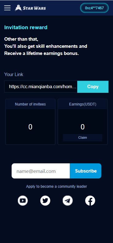 图片[7]-【英文版星球大战区块链】锁仓挖矿+挖矿投资系统+MetaMask登录-海外源码社区
