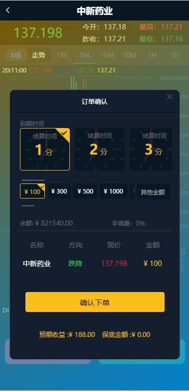 图片[4]-[医药投资微交易系统]微盘时间盘源码+投资理财源码-海外源码