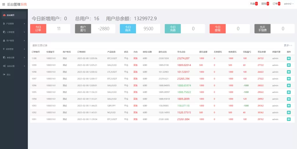 图片[12]-[运营版微盘系统]微交易源码+外汇期货虚拟币微盘源码-海外源码