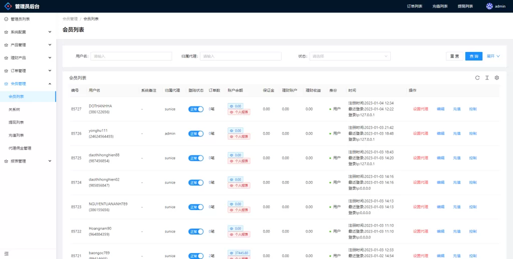 图片[19]-[多语言微交易系统]外汇虚拟币贵金属微盘源码+新增群控单控+前端vue-海外源码