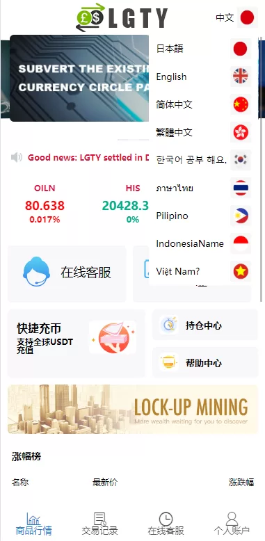 图片[2]-[多语言海外伪交易所系统]期货虚拟币微盘源码+微交易源码-海外源码