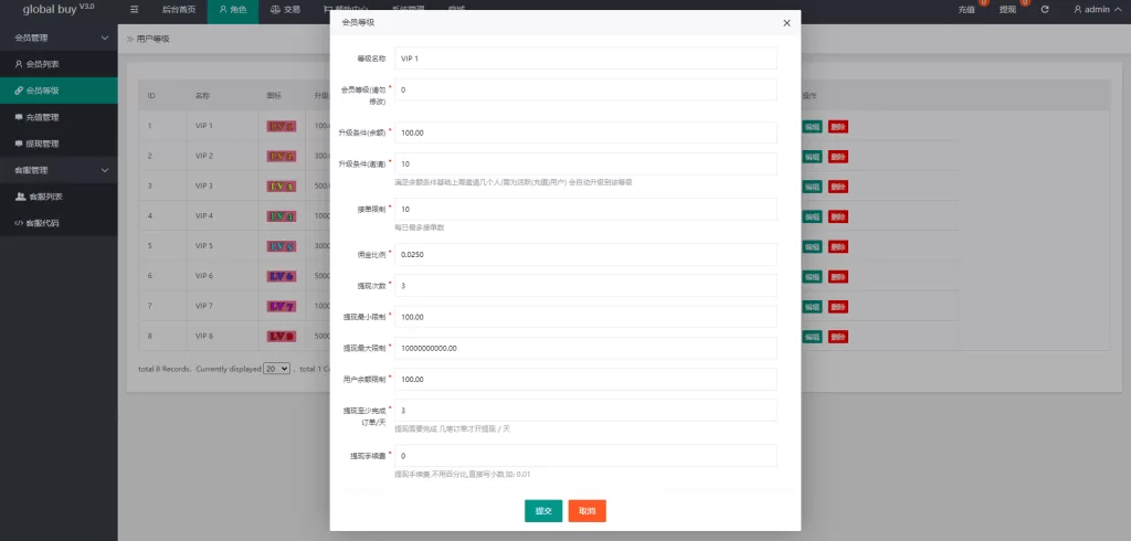 图片[22]-[九套UI可切换海外抢单刷单系统]订单自动匹配系统+分组杀+连单控-海外源码
