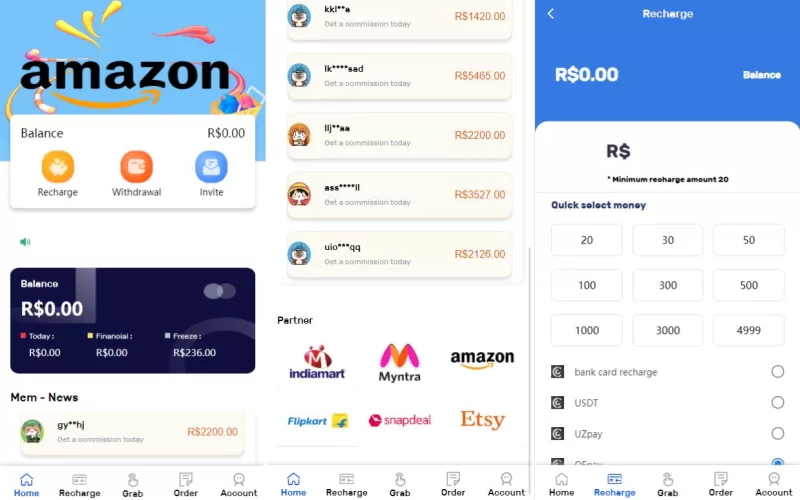 [新版UI多语言亚马逊抢单刷单系统]订单自动匹配系统 - 海外源码-海外源码