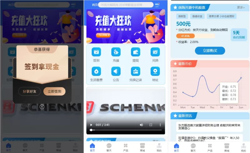 【全新项目投资理财系统】投资众筹系统+自带im即时通讯 - 海外源码-海外源码