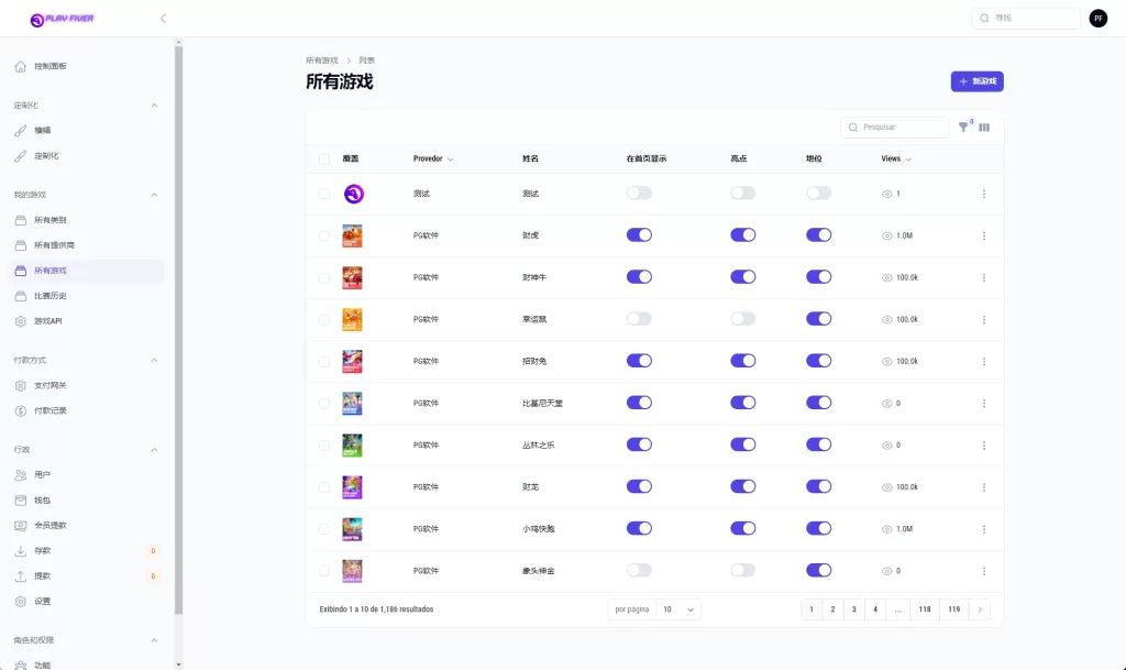图片[19]-新版双UI巴西PG电子游戏源码#海外接口可控制-海外源码