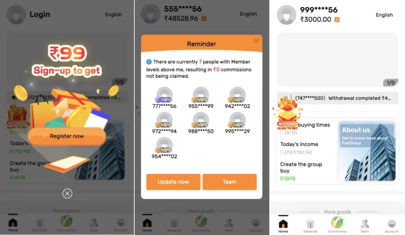 【海外拼团回购系统】印度拼团投资系统+团购投资理财系统 - 海外源码-海外源码