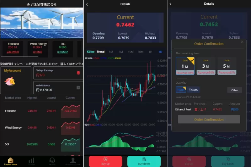 [海外多语言微盘系统]日本微交易系统+时间盘系统 - 海外源码-海外源码