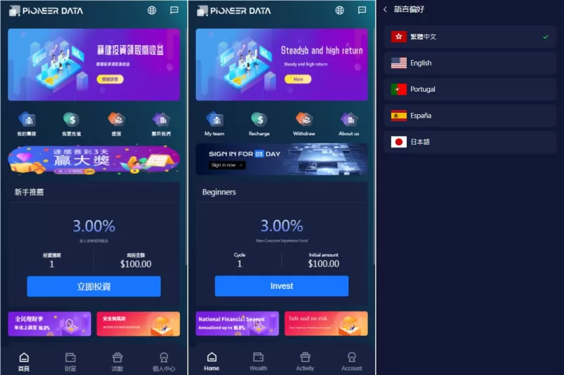 新版UI海外投资理财系统#多语言投资源码#投资众筹系统 - 海外源码-海外源码