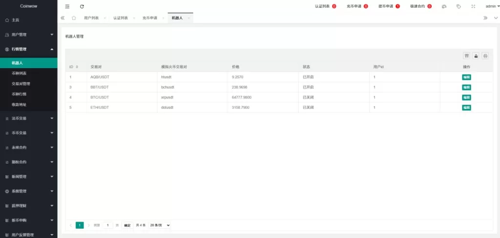 图片[11]-多语言交易所系统#虚拟币外汇交易所源码#期权合约交易 - 海外源码-海外源码