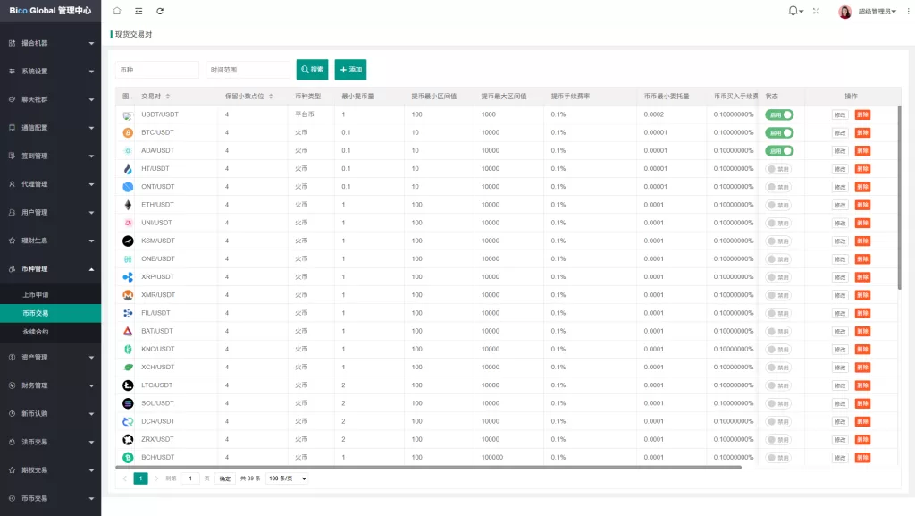 图片[26]-多语言JAVA交易所￥永续合约/期权/秒合约￥质押/理财/认购 - 海外源码-海外源码