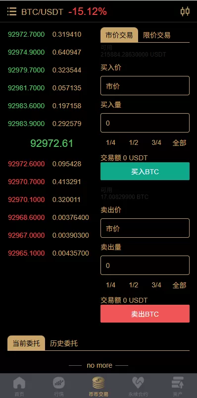 图片[6]-多语言交易所#币币期权#永续合约#申购#C2C#贷款理财 - 海外源码-海外源码