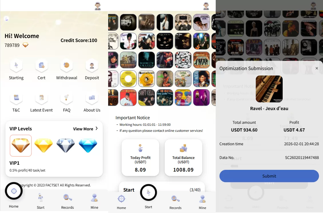 海外音乐抢单刷单系统/连单卡单/信用分-海外源码