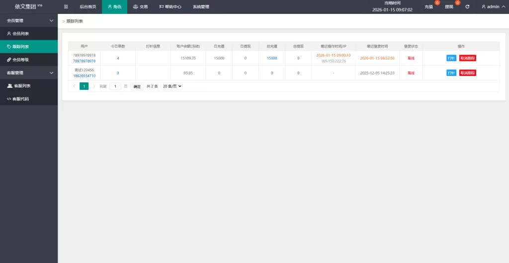 图片[13]-运营版抢单刷单系统/打针/做单/会员跟踪/信誉分 - 海外源码-海外源码