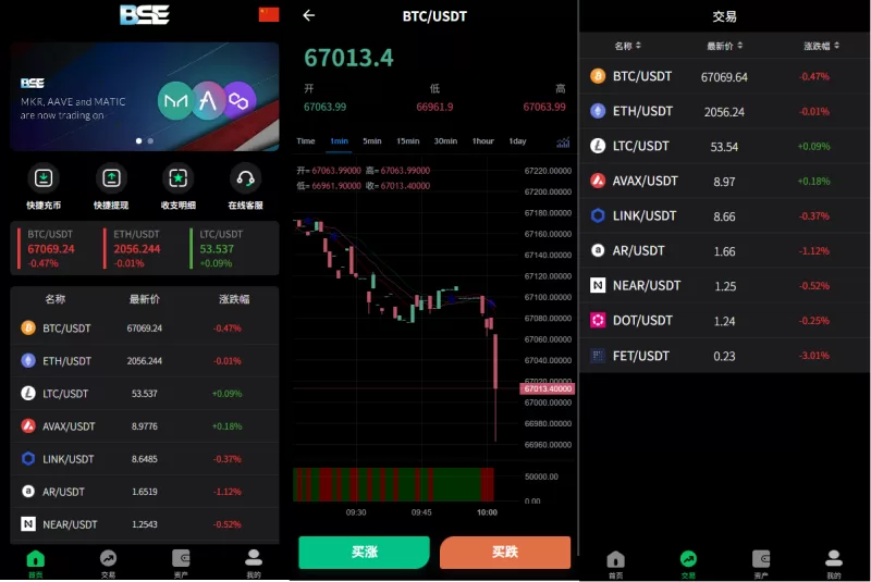 新版海外虚拟币微盘/秒合约微交易/时间盘/信用分 - 海外源码-海外源码