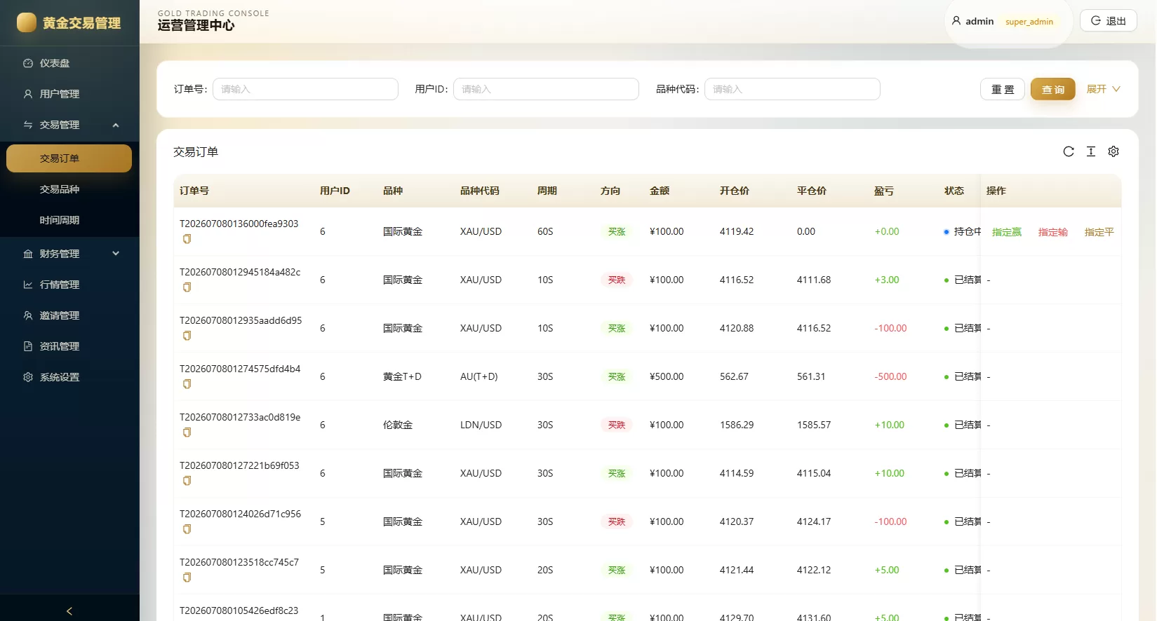 图片[17]-新版海外黄金微交易/黄金秒合约交易/黄金投资/前端VUE - 海外源码-海外源码
