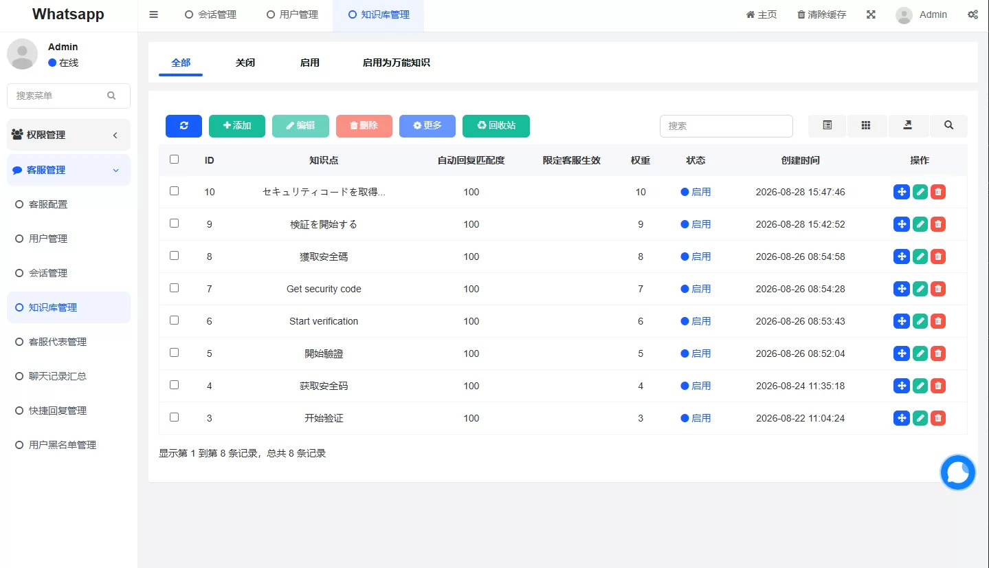 图片[12]-多语言WhatsApp盗号系统/手动上号/客服轮训/前端uniapp - 海外源码-海外源码